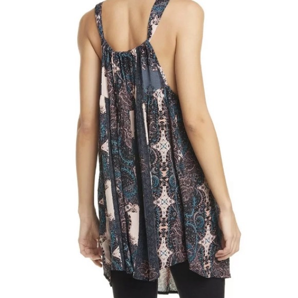 Free People Count Me In Trapeze Tank Lace Insert - Picture 4 of 7
